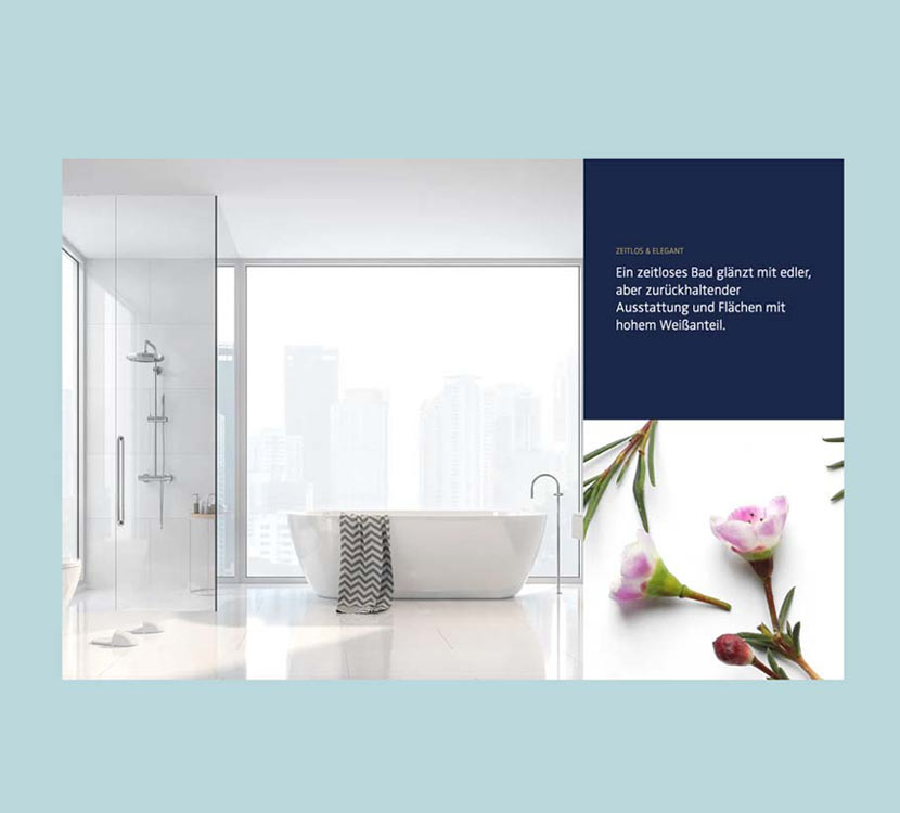 Neue Website lässt in die Welt der Traumbäder eintauchen