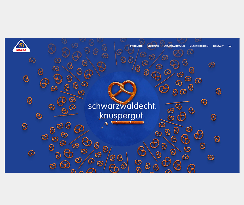 Knuspergut! Unser Refresh der MAYKA Website.